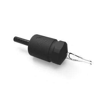 Doos met 15 Black N Gold Legacy Carbon Fibre 30MM Wegwerp Grips - Rond Cutback