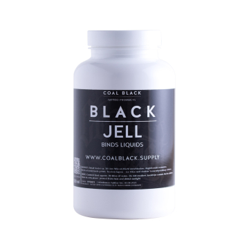 Coal Black - Black Jell Binds Liquids 300 g