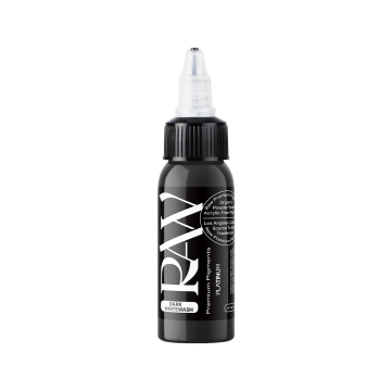 Raw Pigments Platinum - Dark Whitewash Tatoeage Inkt - 30ml