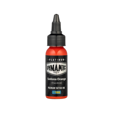 Platinum by Dynamic Tattoo Ink - Sedona Orange 30 ml