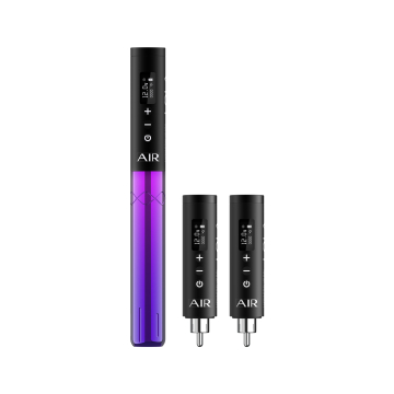 EZ Lola Air Draadloze PMU-machine met twee extra batterijen - Black 7 Purple Gradient