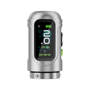EZ P6 Reservebatterij voor draadloze tattoo-pen - Silver Gradient