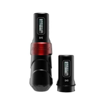 FK Irons Flux Max with 2x PowerBolt II - 3,2 mm Slag - Yomico Rood/Zwart
