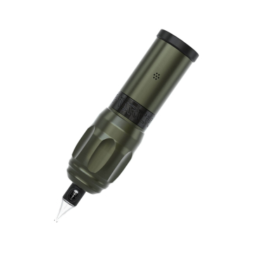 Stigma-Rotary® Force XL Draadloze tattoo-machine + Power Pack + RCA-adapter - Legergroen