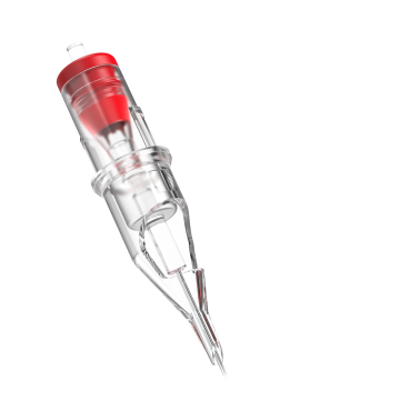 Dos met 20 Ghost Nano Needle Cartridges - Round Shader Long Taper