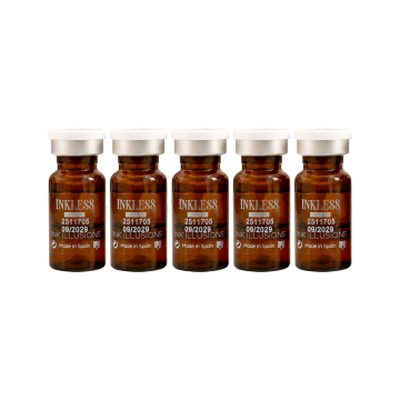Verpakking van 5 Ink Illuzions Inkless Serum - 5 ml