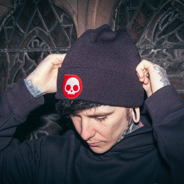 Killer Ink door Hobo Jack - Geborduurde muts - Zwart