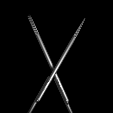 Gemengde Doos met 25 Killer Ink Precision 0.35MM Steriele Roestvrij Stalen Tattoo Naalden