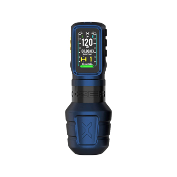 Ozer X Channel Wireless Tattoo Machine - Blauw