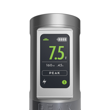 Batterij voor de Peak Solice Ergo Machine - Mat Grijs