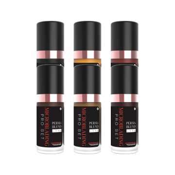 Perma Blend Luxe PMU Ink - Microblading Pro Set - 6x 10 ml Perma Blend Luxe PMU Ink - Microblading Pro Set - 6x 10 ml