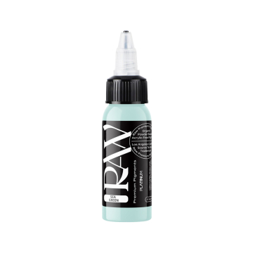 Raw Pigments Platinum - Sea Green Tatoeage Inkt - 30ml