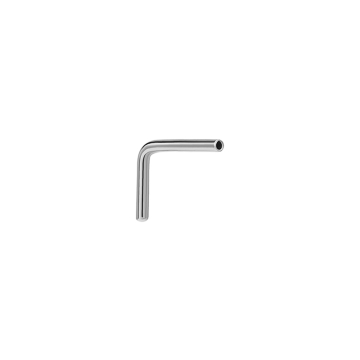 Tilum Threadless Nostril L-Bend - Gebruik je eingen top