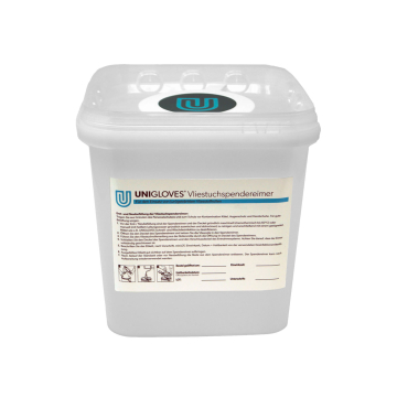 Unigloves Wipes Dispenser Bucket with Transparent Lid