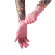 Doos met 100 Saferly Pink Nitrilhandschoenen