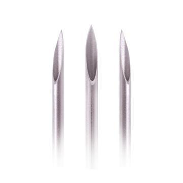 Doos met 100 Killer Ink Precision RECHTE Piercingnaalden (10g-20g)