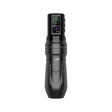 EZ P3 Pro Draadloze tattoo-pen - Mat Zwart