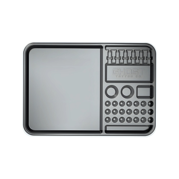 Ghost Wegwerpbare tray tops  - Doos met 25