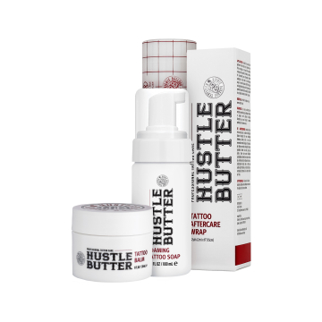 Hustle Butter Essentiële tatoeageverzorgingsset