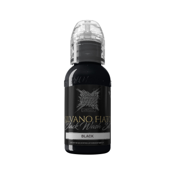 World Famous Limitless Tatoeage-inkt - Silvano Fiato - Black - 30 ml