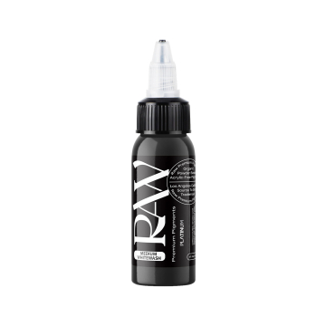 Raw Pigments Platinum - Medium Whitewash Tatoeage Inkt - 30ml