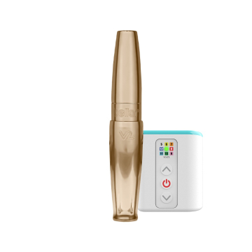 Microbeau Bellar - Permanente  make-upmachine V2 - Rosé goud met Airbolt Mini