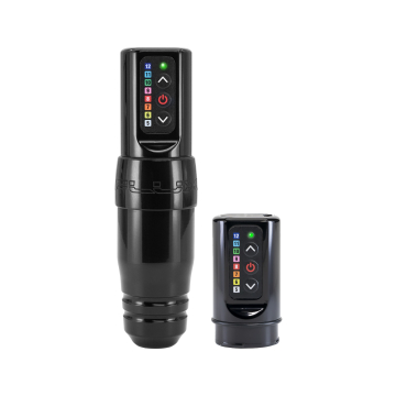 Microbeau Spektra Flux S PMU Permanente Makeup Machine met extra Powerbolt - Stealth