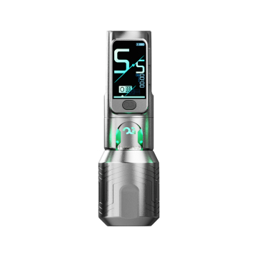 OG FURY II Wireless Tattoo Pen - Grijs - 4,2mm slaglengte