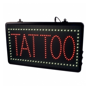 Ophangbare (met Ketting) Tattoo LED Studio Bord