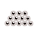 2-laags witte bankrol - 50 CM x 50 M