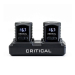 Critical Connect Universal Battery Shorty Bundle (Twee Batterijen + Dock + Foot Switch)