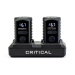 Critical Connect Universal Battery Bundle (Twee Batterijen + Dock + Foot Switch)