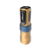 FK Irons Flux Max met 2x PowerBolt II - 4.0 mm Slaglengte - Logan (Geel/Mat Blauw)