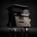 Impala Workstation by Kwadron - Zwart