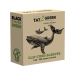 Tat2Green - Zwarte clipsnoerhoezen, ongesneden rol