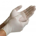 Doos met 100 Witte Unicare Latex PF Handschoenen