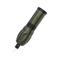 Stigma-Rotary® Force XL Draadloze tattoo-machine + Power Pack + RCA-adapter - Legergroen