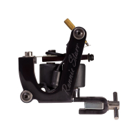 Ronnie Starr Tattoo Machine - Vintage Liner - Black Chrome
