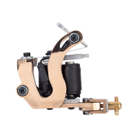 Micky Sharpz - Bronze Contraption Tattoo Machine - Shader