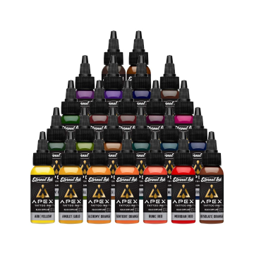 Complete Set van 24 Eternal Ink - Apex 30 ml