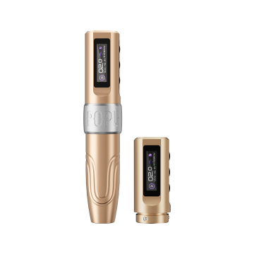 POPU Mini Diva Draadloze PMU-machine met extra batterij - Champagne