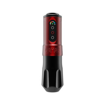 FK Irons One Tattoo Machine 4.0 mm Slag - Yomico Rood/Zwart