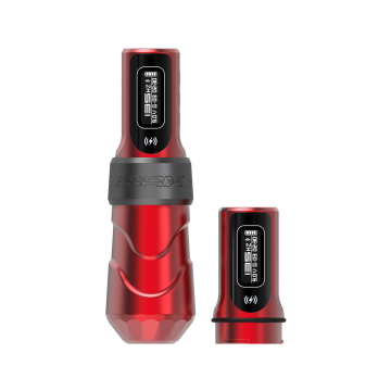 FK Irons Flux Max met 2x PowerBolt II - 4.0 mm Slaglengte - Wade (Rood/Mat Zwart)