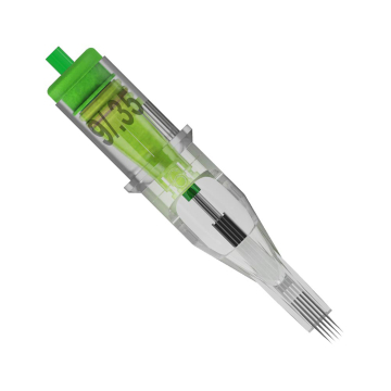 Door met 20 Peak Stellar Cartridges - Curved Magnum Extra Long Taper