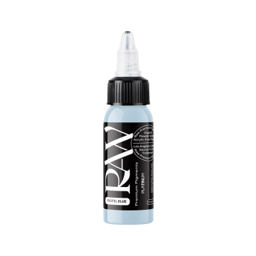 Raw Pigments Platinum - Pastel Blue Tatoeage Inkt - 30ml