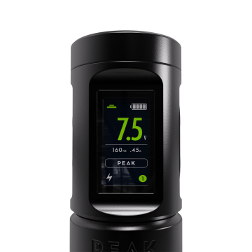 Batterij voor de Peak Solice Pro V2 Draadloze machine - Matzwart