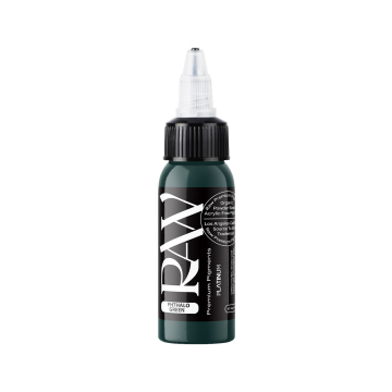 Raw Pigments Platinum - Phthalo Green Tatoeage Inkt - 30ml