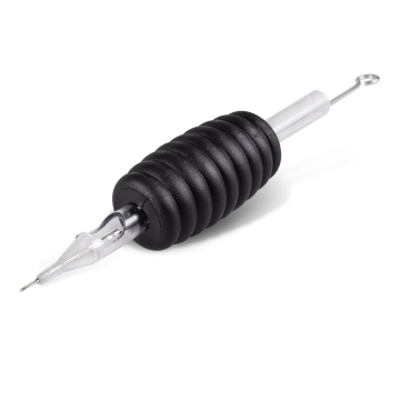 Doos met 20 Killer Ink Wegwerp Grip / Tip 25mm Round Tubes Voorverpakt met Precision 0.35MM Round Shader Naalden