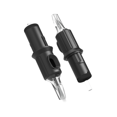 Doos met 20 Ghost Black Needle Cartridges - Magnum Medium Taper