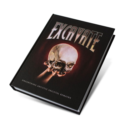 Boek: Excavate: Unearthing Artistic Skeletal Remains - Normal Edition (Out of Step Books)